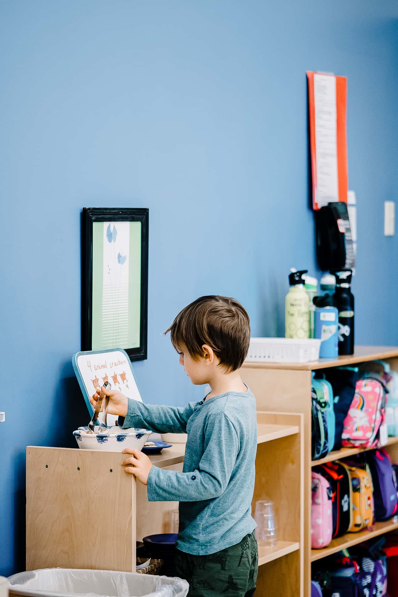 Montessori Children's House Snack - Isolation of Difficulty